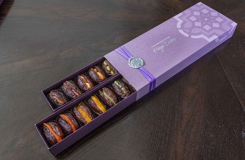 Medjool Dates Stuffed With Assorted Nuts and Mixed Dried Fruit (Large Box of 20)